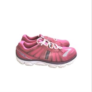 Brooks Pure Flow 2 Limit Athletic Running Tennis Walk Shoe Sneaker Pink Women 10